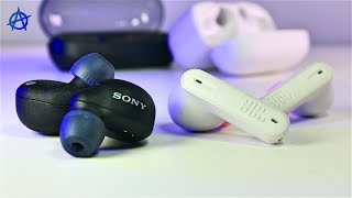 JBL TUNE 230NC TWS vs Sony WFC500 Earbuds Under $100 | Audio Test | Review | 2021