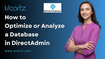 How to Optimize or Analyze a Database in DirectAdmin