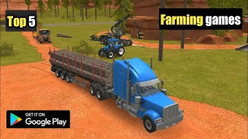 Top 5 🔥 Best Farming Simulator Games Android Mobile phone | offline Games 2021 🔥🔥😋🎮