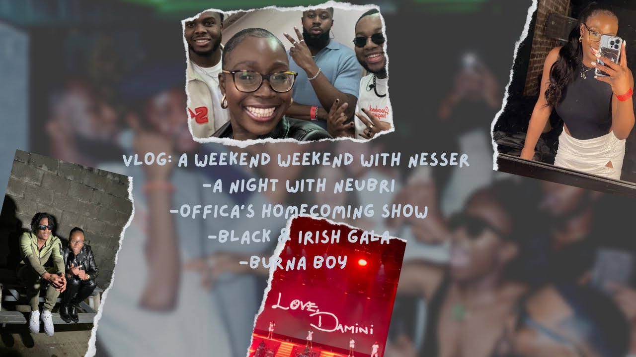 Offica Rapper VLOG: A weekend with Nesser.Neubri, Offica's homecoming, Black & Irish ...
