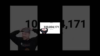 Mrbeast 100 Million Sub!!!!!