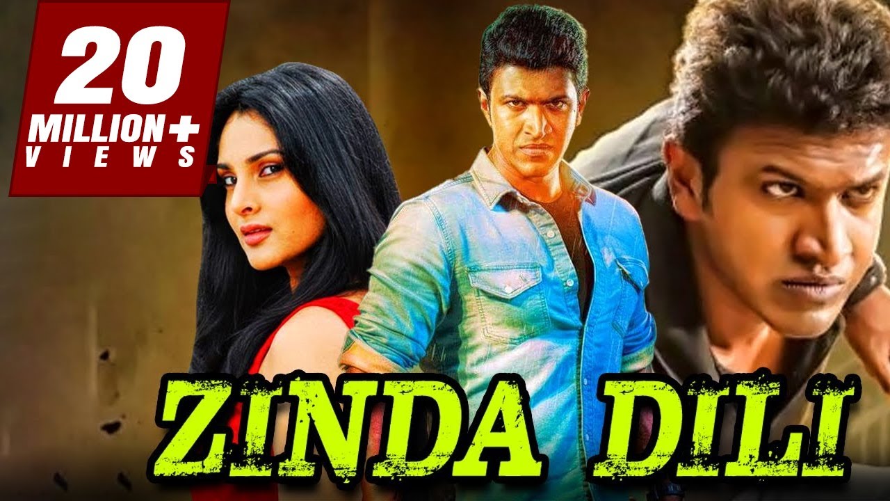 Zinda Dili Arrasu Hindi Dubbed Full Movie     Puneeth Rajkumar Darshan Meera Jasmine