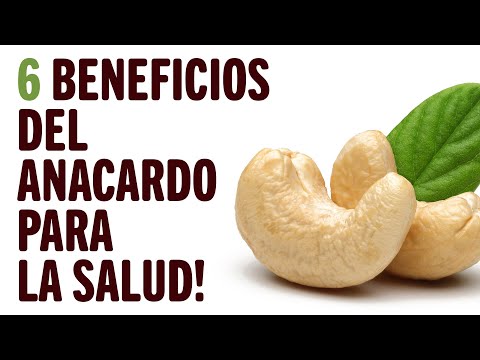 6 beneficios del anacardo para la salud! | Beneficios de