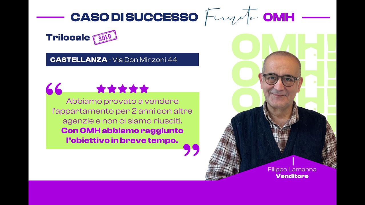 VENDERE CASA CON OH MY HOUSE: la testimonianza di Filippo Lamanna 🏡💬