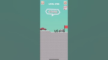 Draw bridge puzzle game level 2786 #drawing #game #Shorts