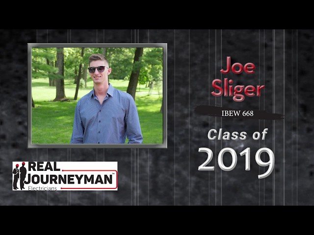2019 Graduate Joe Sliger