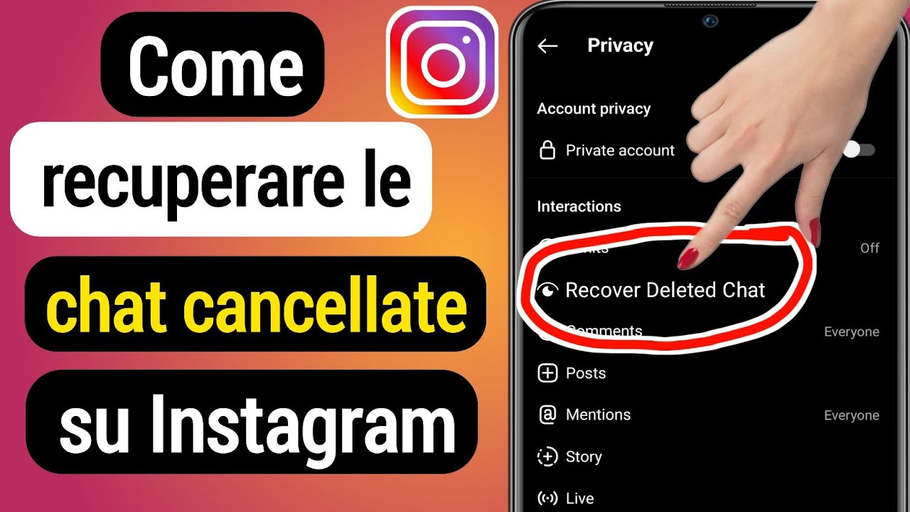 Come Cancellare Le Chat Di Instagram Come recuperare i messaggi e le chat cancellati di Instagram (2022