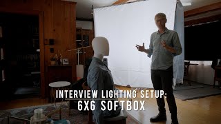 Interview Lighting Setup - 6x6 Softbox screenshot 4