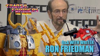 Q&A with Transformers The Movie Writer Ron Friedman & Transformers Legacy Author Jim Sorenson