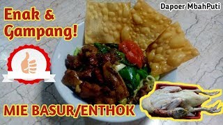 MIE BASUR/ENTHOK ENAK & GAMPANG #miebasur #bakmie