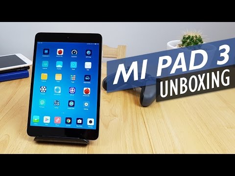 Xiaomi Mi Pad 3 Unboxing &amp; Hands-On Review (English)