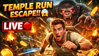 Temple Run Live Can I Escape The Demon Monkey?