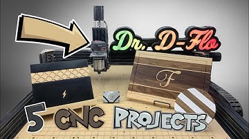 5 Awesome Projects/Gifts for your CNC Router and How to Make Them
