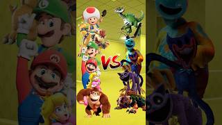 Super Mario And Friends Vs Poppy Playtime shorts supermario poppyplaytime