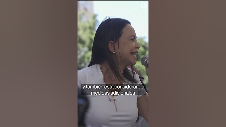 Estados Unidos renovaría sanciones petroleras a Venezuela si Machado es excluida de elecciones