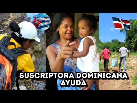 Suscriptora Dominicana 🇩🇴 envía alimentos a esta madre Cubana🇨🇺