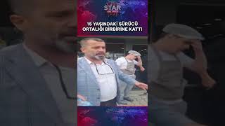 15 Yaşındaki Ehliyetsiz Sürücü Lokantaya Daldı