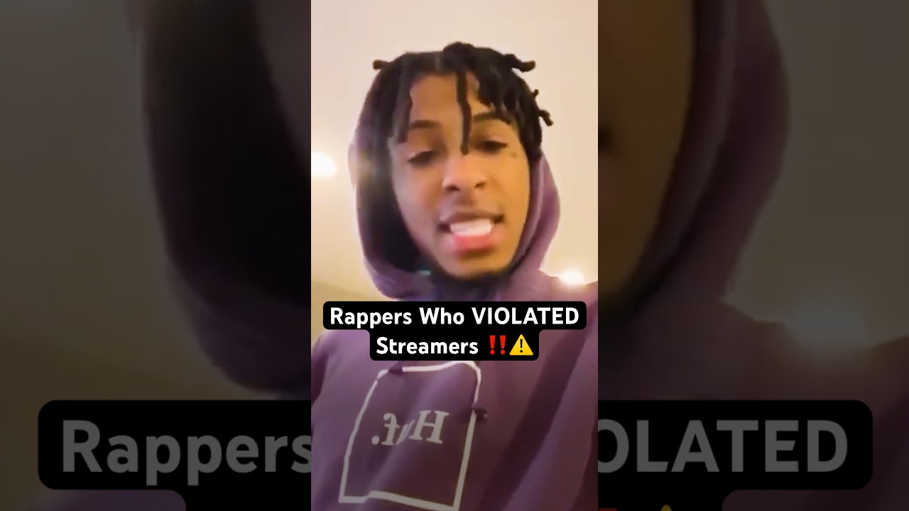 Rappers Who Checked Streamers! ⚠️‼️