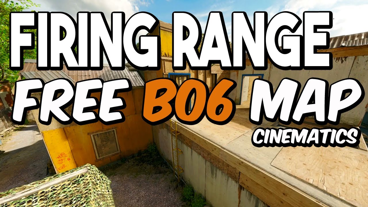 Firing Range | Avalon's Target  Free Map Cinematics for Epic Teamtages | Call of Duty BO6