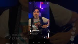 Chris Perez / Instagram LIVE / Carlos Alfredo Jr / Selena Series / giveaway and Carlos' new song