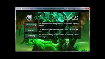 How to Upload to Warcraft Logs