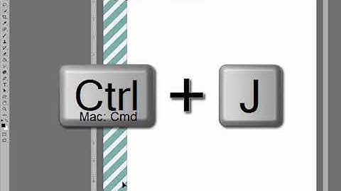 How to Make Chevron (Zig-Zag) Paper from Diagonally Striped Paper in Photoshop and PSE