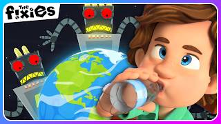 Tom Thomas Wants To Save The Planet | The Fixies | Educational Cartoons For Kids