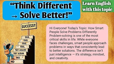 How Smart People Solve Problems Differently | Powerful Problem-Solving Strategies
