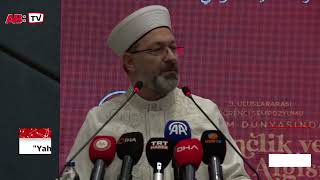 Konya'da 9. Uluslararası Öğrenci Sempozyumu başladı.