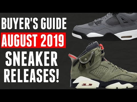 new sneakers august 2019