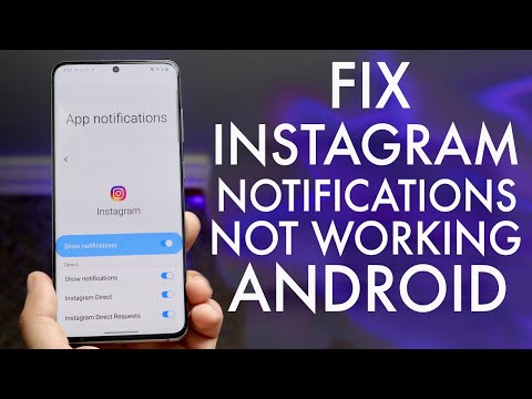 How To FIX Instagram Notifications On Android! (2020)