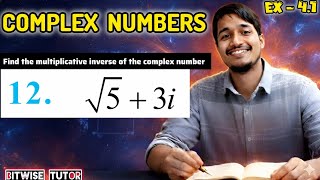 Find the multiplicative inverse of √5 + 3i