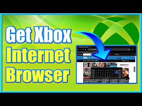 Xbox One 인터넷 브라우저를 얻는 방법 (간단한 방법)
