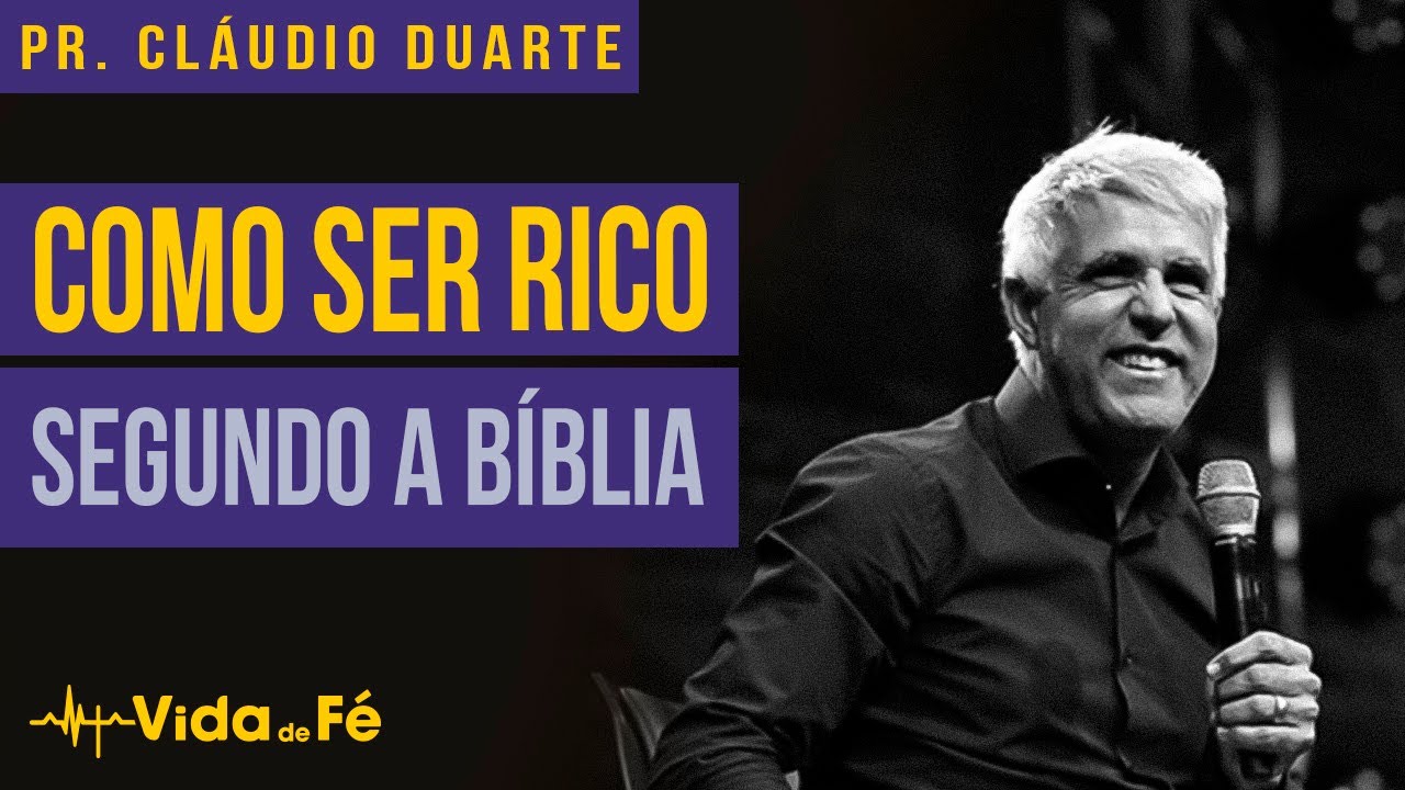 Cláudio Duarte - COMO SER RICO SEGUNDO A BÍBLIA (TENTE NÃO RIR) | Vida de Fé