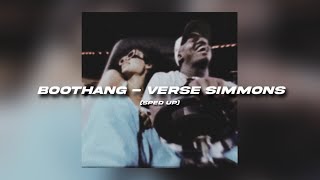 Boo Thang - Verse Simmons (sped up)