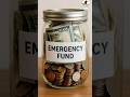 Emergency Fund 💰क्यों ज़रूरी है? बुरे समय से पहले पैसा तैयार करो #shorts #wealth #emergencyfund
