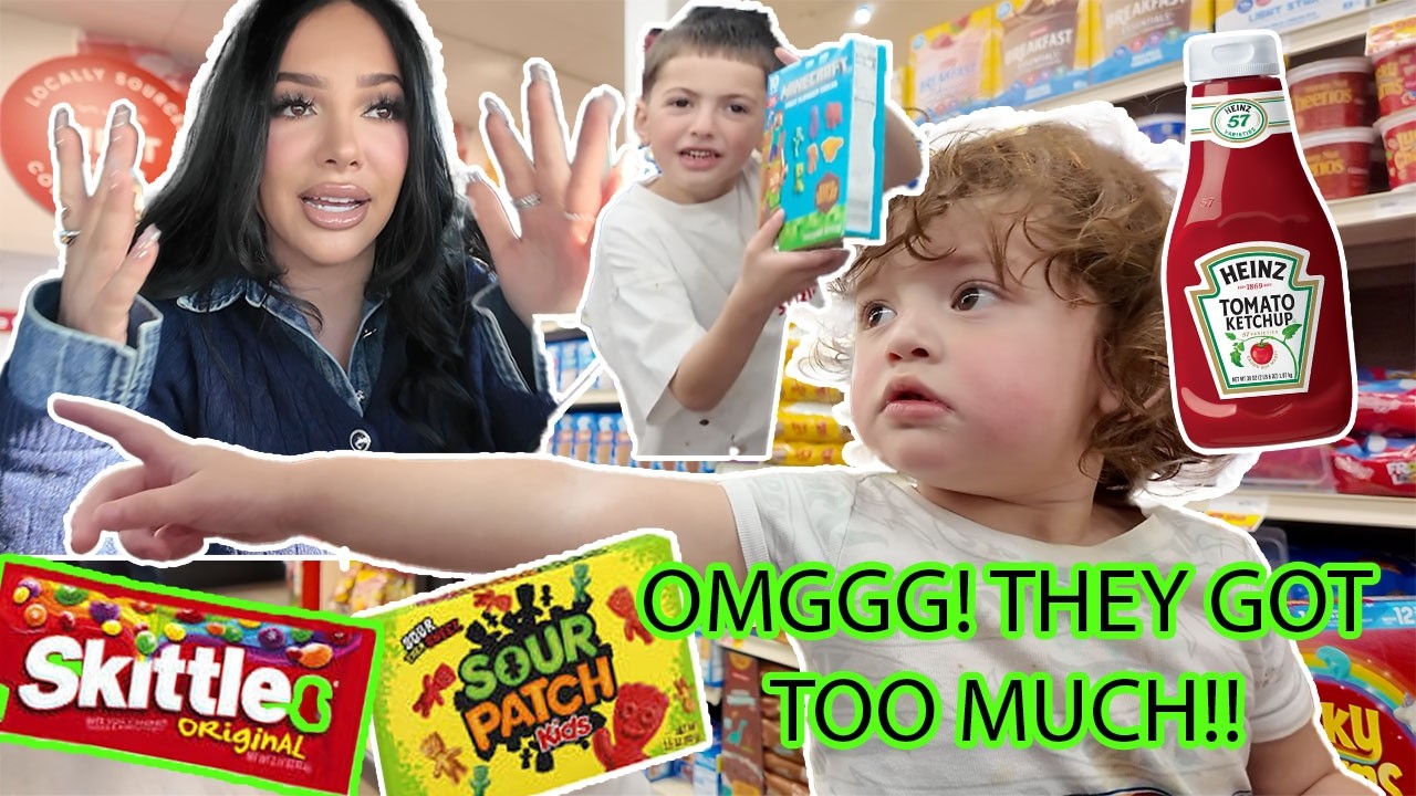 KIDS PICK WHATEVER THEY WANT FROM THE STORE!!! 😧🙉 + FASHIONNOVA