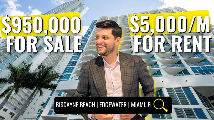 What $950,000 gets YOU in Miami | Edgewater Apartments Tour ($5,000 Rent)