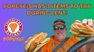 Reviewing Popeye's 2 fish sandwiches and their limited time Shrimp Tackle Box on Day 3.