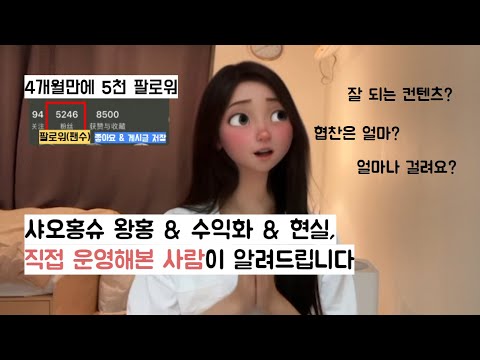 중국의 인스타, 샤오홍슈（小红书）마케팅 & 부캐 키우기 : 직장인이 4달만에 5천 팔로워 모아본 경험담ㅣ왕홍, 샤오홍슈 운영 팁, 협찬 가격, 수익화, 중국 마케팅, 중국SNS