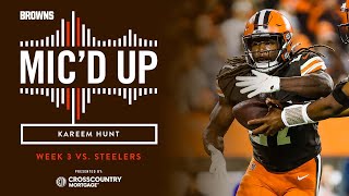 Kareem Hunt Mic'd Up vs. Steelers