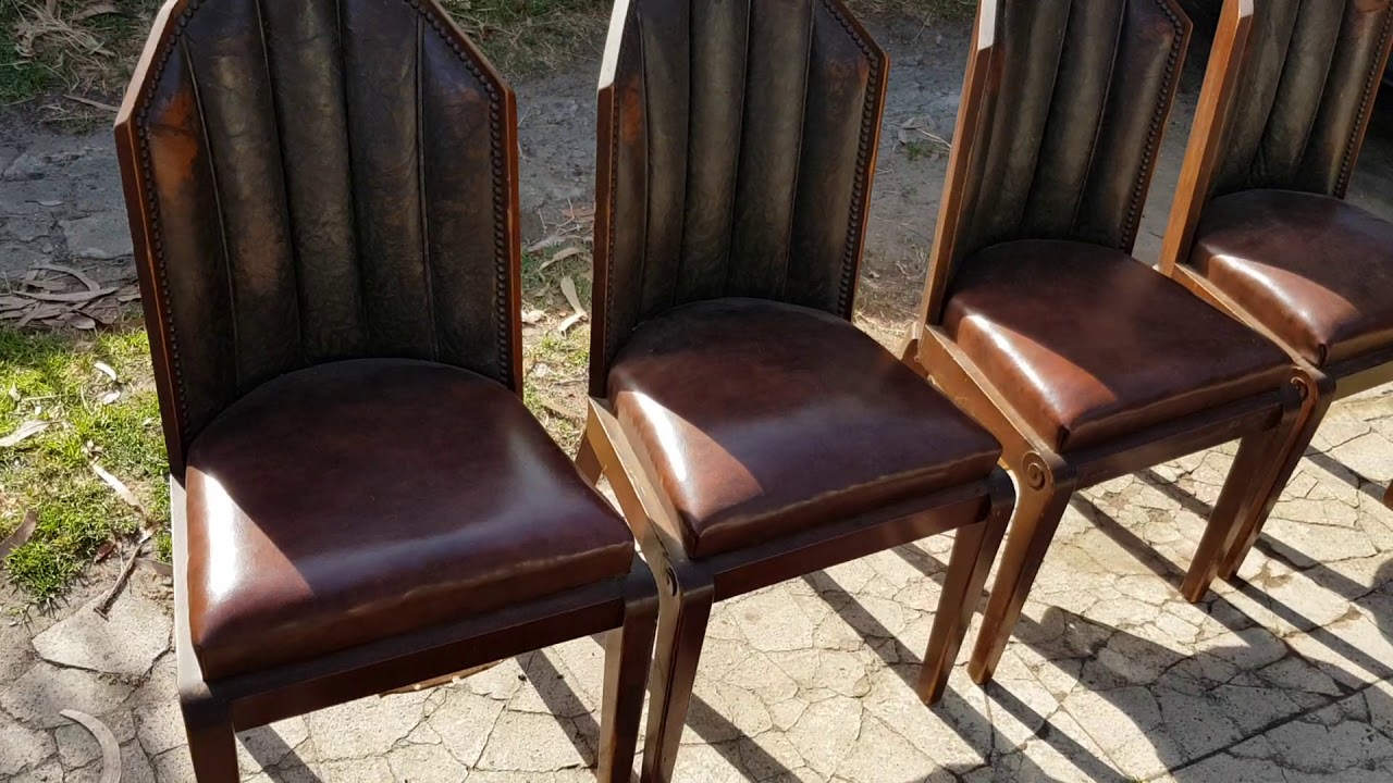 Antique Dining Chairs Brighton YouTube