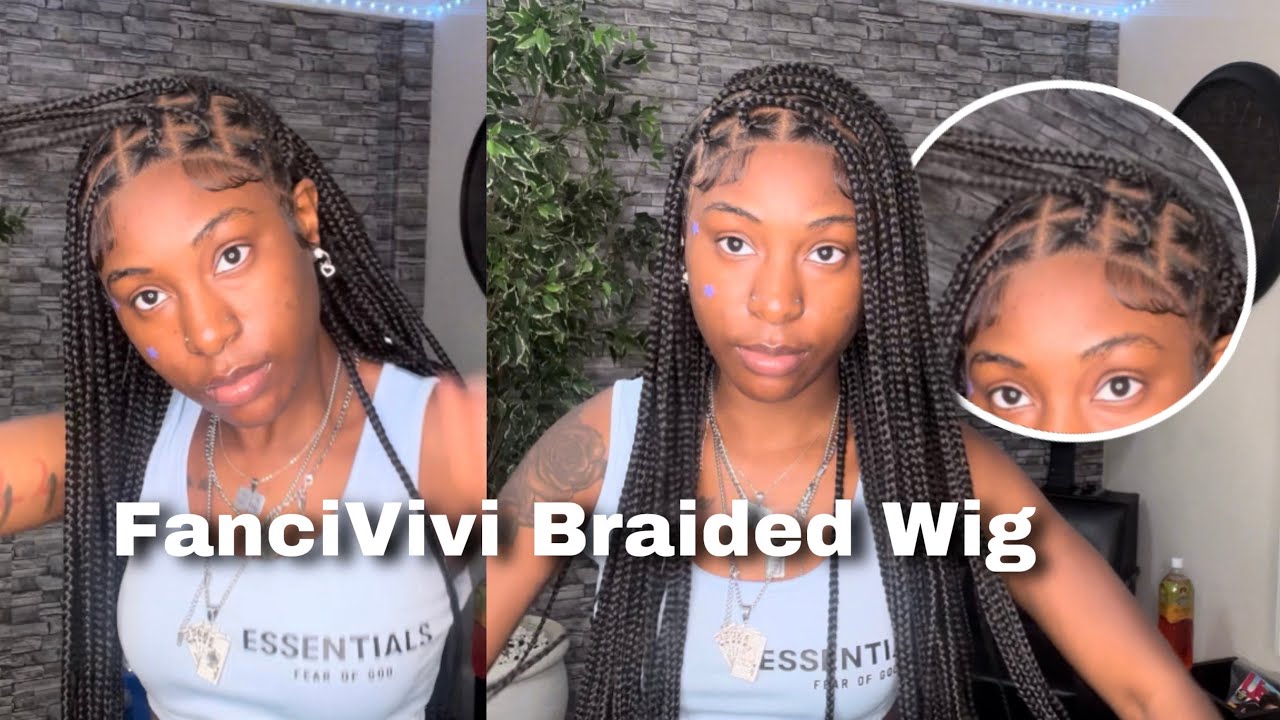 How to Cut a Lace Front Braided Wig? - FANCIVIVI Wigs