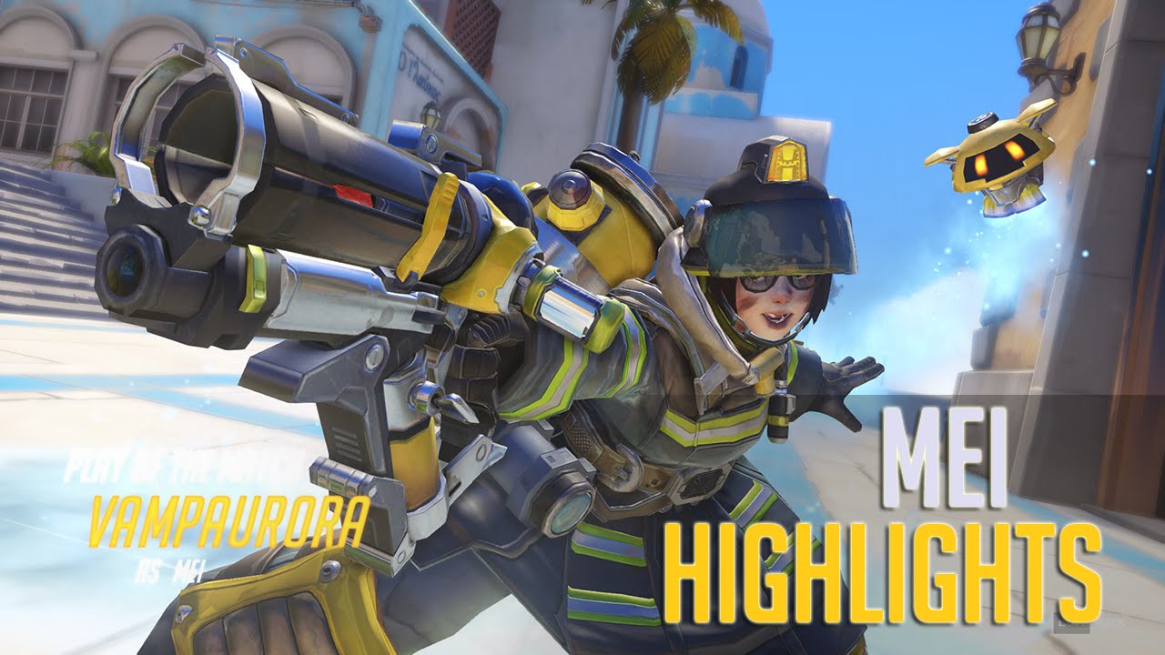 Overwatch - Mei Highlights (Plays #5)