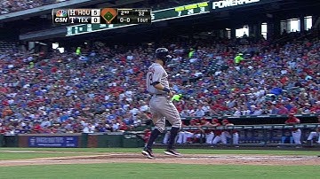 HOU@TEX: Presley plates Gonzalez with a single