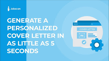 AI-Powered Cover Letter Generator | Jobscan