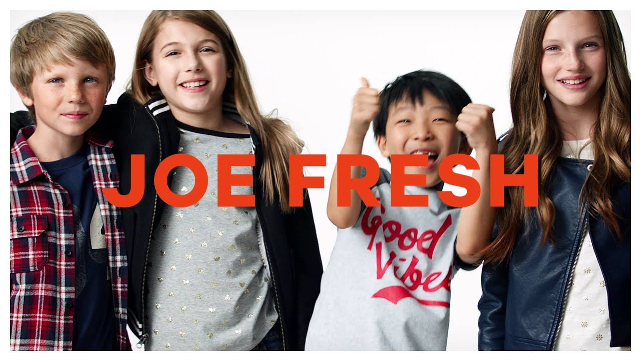 Joe Fresh Fall Campaign — Kids Spend & Save 