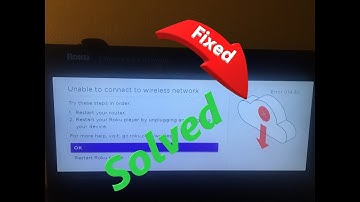 Fixed Roku Error Code 014.30 | Unable to connect to wireless network