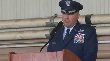 Change of command at Sheppard Air Force Base