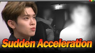 ZEROBASEONE TAERAE's Dashcam Reaction : Sudden Unintended Acceleration Accidents in EVs😨
